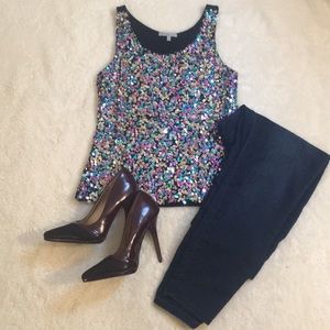 Charlotte Russe S Sequin Tank
